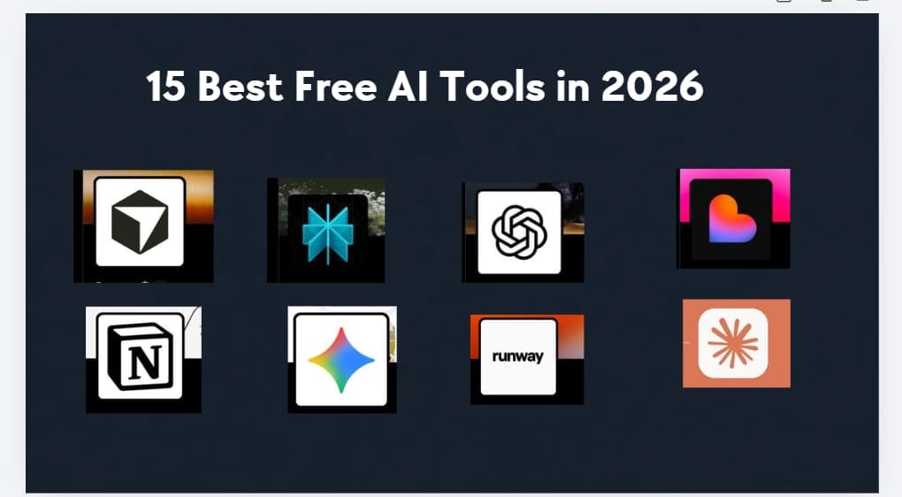 15 Best Free AI Tools in 2026 (No Credit Card Required)